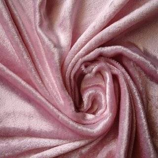  56 Wide Doux Cotton Velvet Pink Lady Fabric By The Yard 