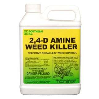 Amine Weed Killer 32oz Quart Selective Broadleaf Weed Control 46 