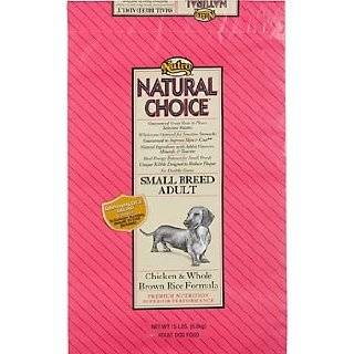  Nutro Natural Choice Small Breed Adult   Chicken & Brown 