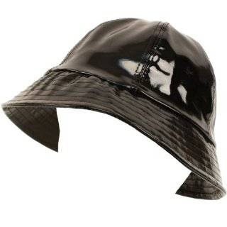 Rain Bucket Hat Cap Waterproof Packable Adjustable Black