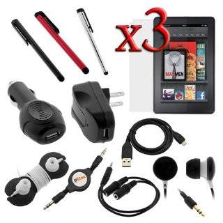   Accessories Bundle Kit for New  Kindle Fire Full Color 7
