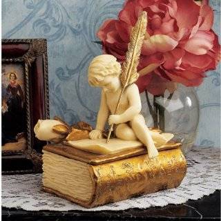 Cherub Angel statue Jewelry treasure Box Sculpture Love (The Digital 