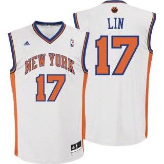   Lin Youth Jersey adidas White Replica #17 New York Knicks Jersey