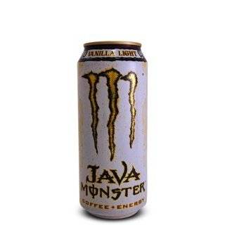  16 Pack   Monster Java Coffee + Energy   Kona Blend   15oz 