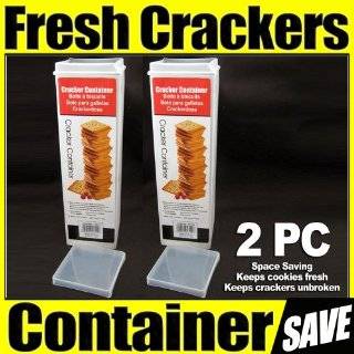 Cracker Container Tin Tupperware Saltine Nabisco Storage Keeper Square 