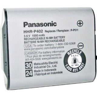 Panasonic 3.6V NiMH Rechargeable Cordless Telephone Battery (HHR P402A 