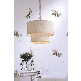 Laura Ashley PXS211 1 Light Drum Pendant Plug In or Hard Wire, Off 