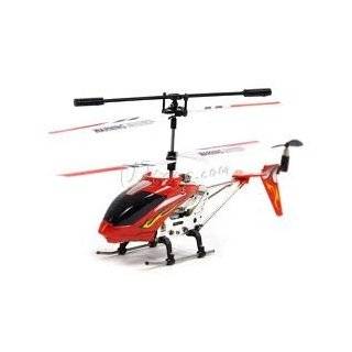   Metal Gyroscope 3.5 Channel Infrared RC Helicopter Red Toys & Games