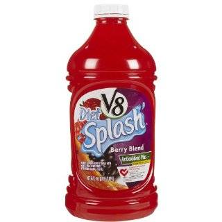 V8 Splash Berry Blend 64 oz (Pack of 8)  Grocery & Gourmet 