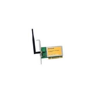 Netgear Wireless G PCI Adapter 54 MBPS; 2.4 Ghz; 802.11g Model WG311